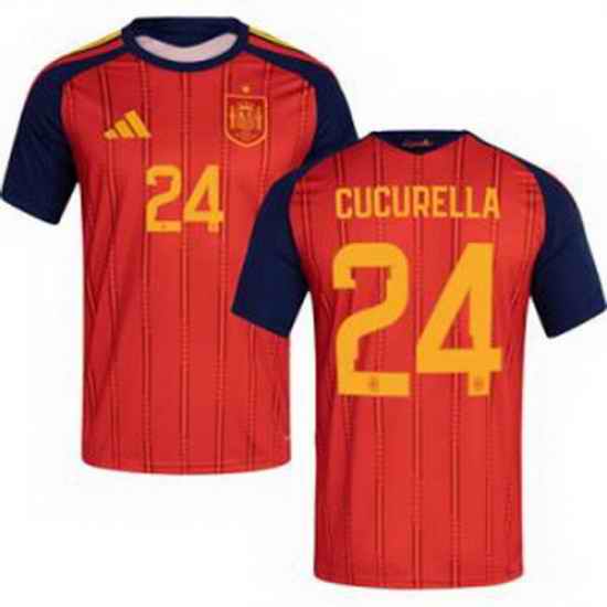 Youth 24 Spain Marc Cucurella World Cup 2026 Away Replica Jersey   1